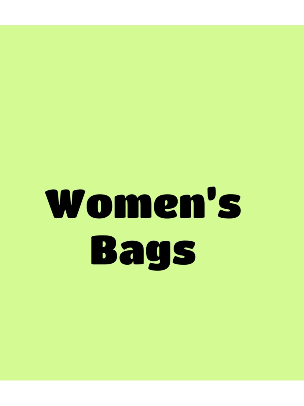 Women's Bags